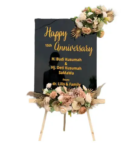 Papan Bunga Akrilik Argasoka